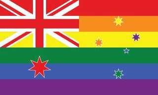 Australia LGBTQ+ Pride Flag - Sapphic Society