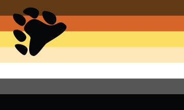 Bear Brotherhood Pride Flag - Sapphic Society