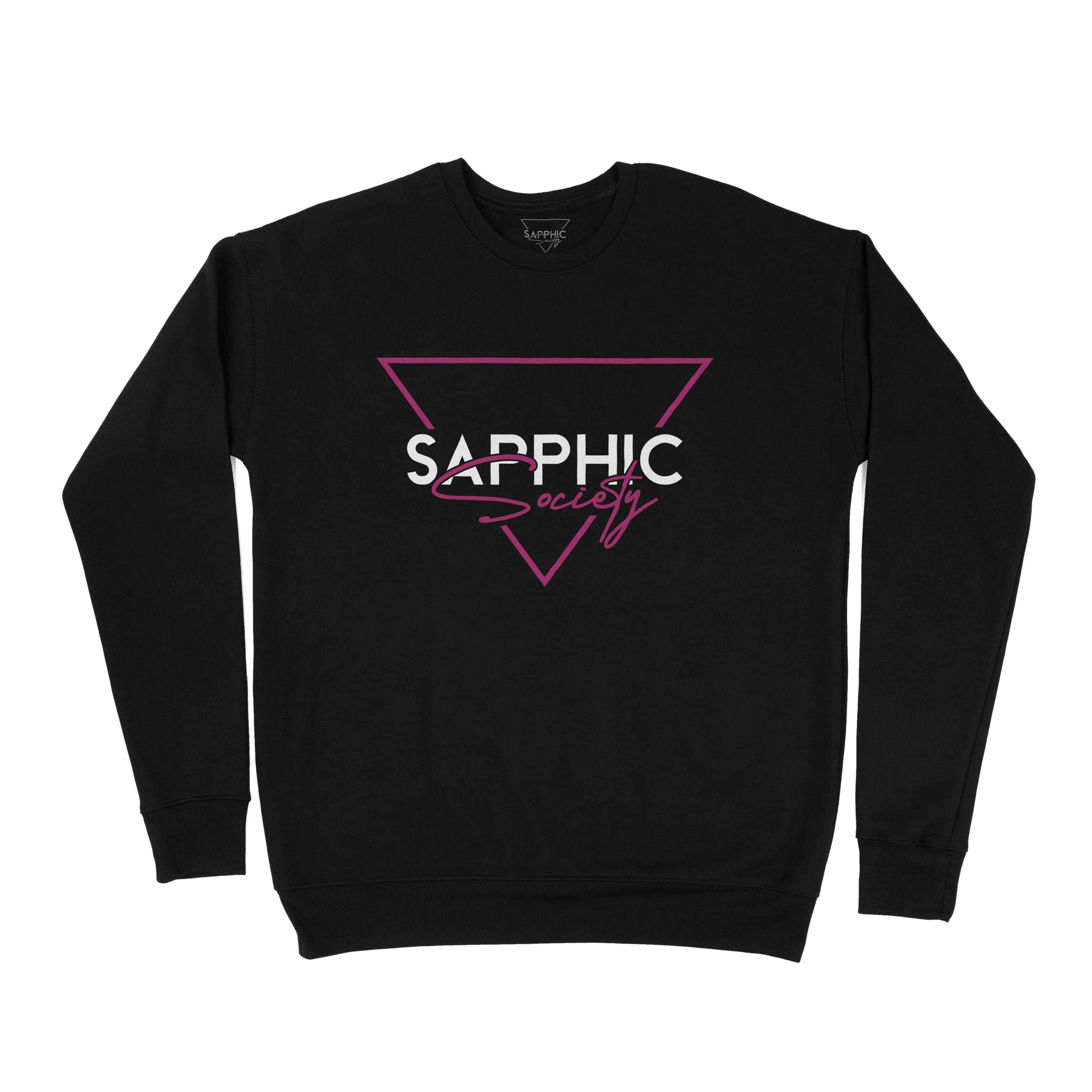 Black Logo Sweatshirt - Sapphic Society