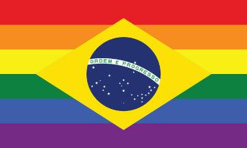 Brazil LGBTQ+ Pride Flag - Sapphic Society