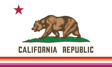 California Lesbian Pride Flag - Sapphic Society