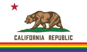 California LGBTQ+ Pride Flag - Sapphic Society