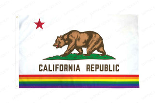 California LGBTQ+ Pride Flag - Sapphic Society