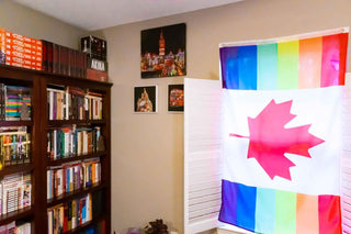 Canada LGBTQ+ Pride Flag - Sapphic Society