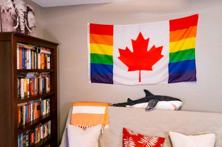 Canada LGBTQ+ Pride Flag - Sapphic Society