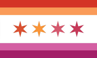 Chicago Lesbian Pride Flag - Sapphic Society