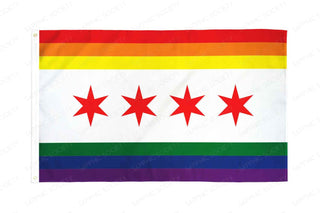 Chicago LGBTQ+ Pride Flag - Sapphic Society