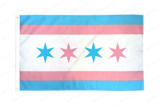 Chicago Transgender Pride Flag - Sapphic Society