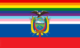 Ecuador LGBTQ+ Pride Flag - Sapphic Society