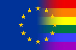 European Union Pride Flag - Sapphic Society