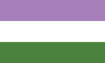 Genderqueer Pride Flag - Sapphic Society