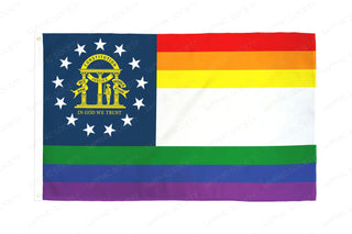 Georgia LGBTQ+ Pride Flag - Sapphic Society