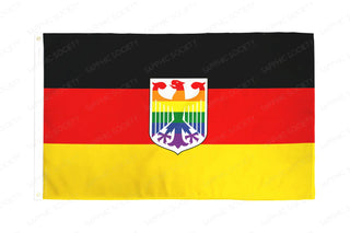 Germany LGBTQ+ Pride Flag - Sapphic Society