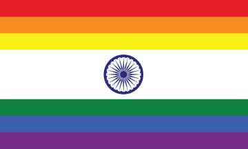 India LGBTQ+ Pride Flag - Sapphic Society