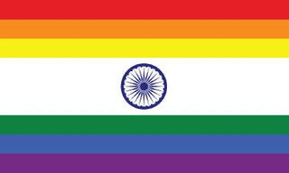 India LGBTQ+ Pride Flag - Sapphic Society