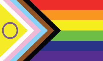 Intersex Inclusive Progress Pride Flag - Sapphic Society