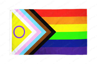 Intersex Inclusive Progress Pride Flag - Sapphic Society
