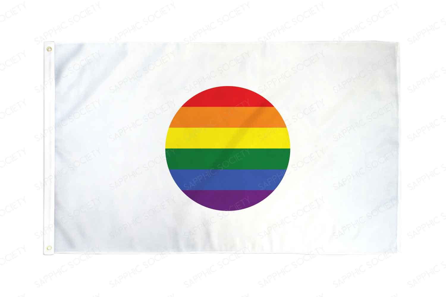 Japan LGBTQ+ Pride Flag - Sapphic Society