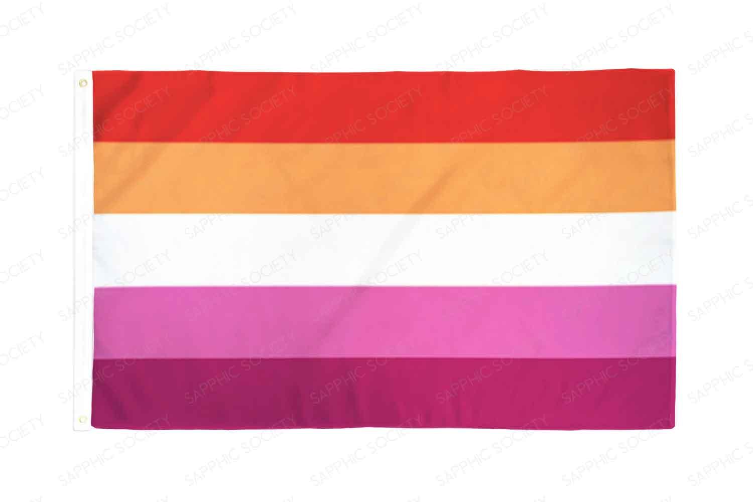 Lesbian Pride Flag - Sapphic Society