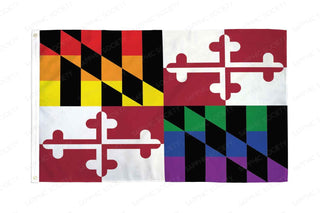 Maryland LGBTQ+ Pride Flag - Sapphic Society