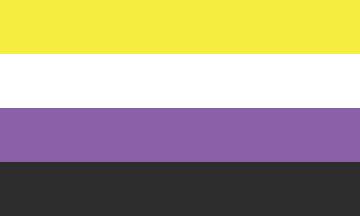 Nonbinary Pride Flag - Sapphic Society