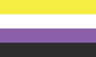 Nonbinary Pride Flag - Sapphic Society