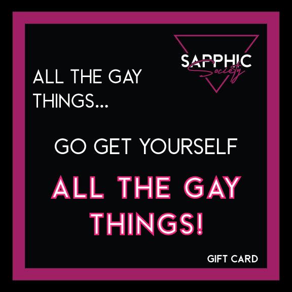 Sapphic Society Gift Card - Sapphic Society