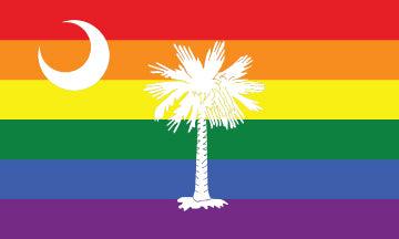 South Carolina LGBTQ+ Pride Flag - Sapphic Society