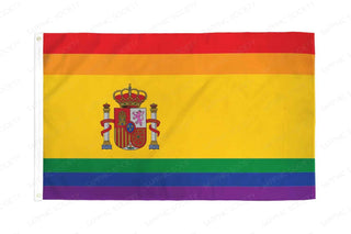 Spain LGBTQ+ Pride Flag - Sapphic Society