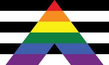 Straight Ally Pride Flag - Sapphic Society