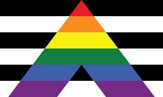 Straight Ally Pride Flag - Sapphic Society