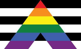 Straight Ally Pride Flag - Sapphic Society