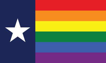 Texas LGBTQ+ Pride Flag - Sapphic Society