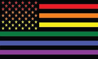 United States LGBTQ+ Pride Flag - Sapphic Society