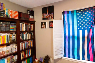 United States LGBTQ+ Pride Flag - Sapphic Society