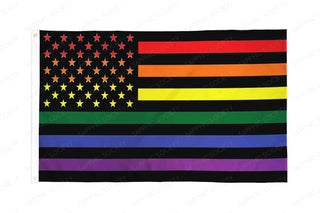 United States LGBTQ+ Pride Flag - Sapphic Society
