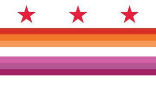Washington D.C. Lesbian Pride Flag - Sapphic Society
