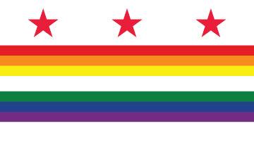 Washington D.C. LGBTQ+ Pride Flag - Sapphic Society