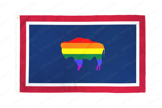 Wyoming LGBTQ+ Pride Flag - Sapphic Society