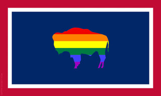 Wyoming LGBTQ+ Pride Flag - Sapphic Society